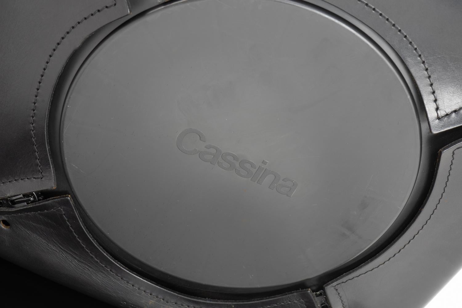 Mario Bellini per Cassina CAB 412, Set di quattro, anni '90 in vendita 8