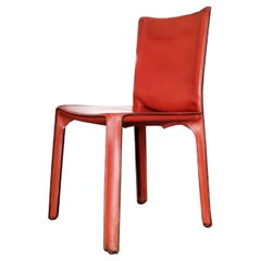 Vintage Mario Bellini for Cassina Cab Dining Chair Mod.412, Italy, 1978