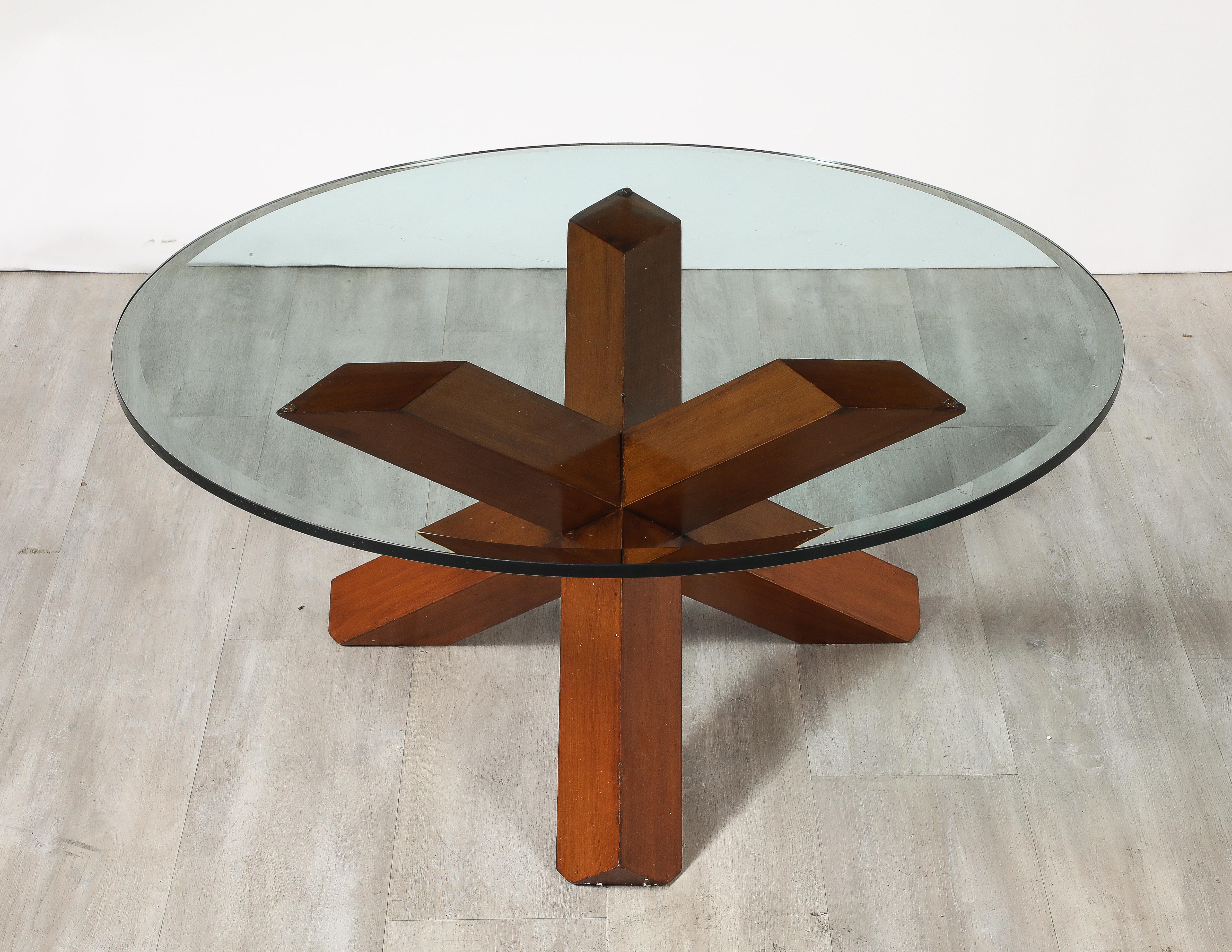 Mario Bellini for Cassina 'La Rotonda' Coffee Table, circa 1977 In Good Condition For Sale In New York, NY