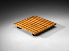 Tavolino basso “Pianura” di Mario Bellini per Cassina in noce