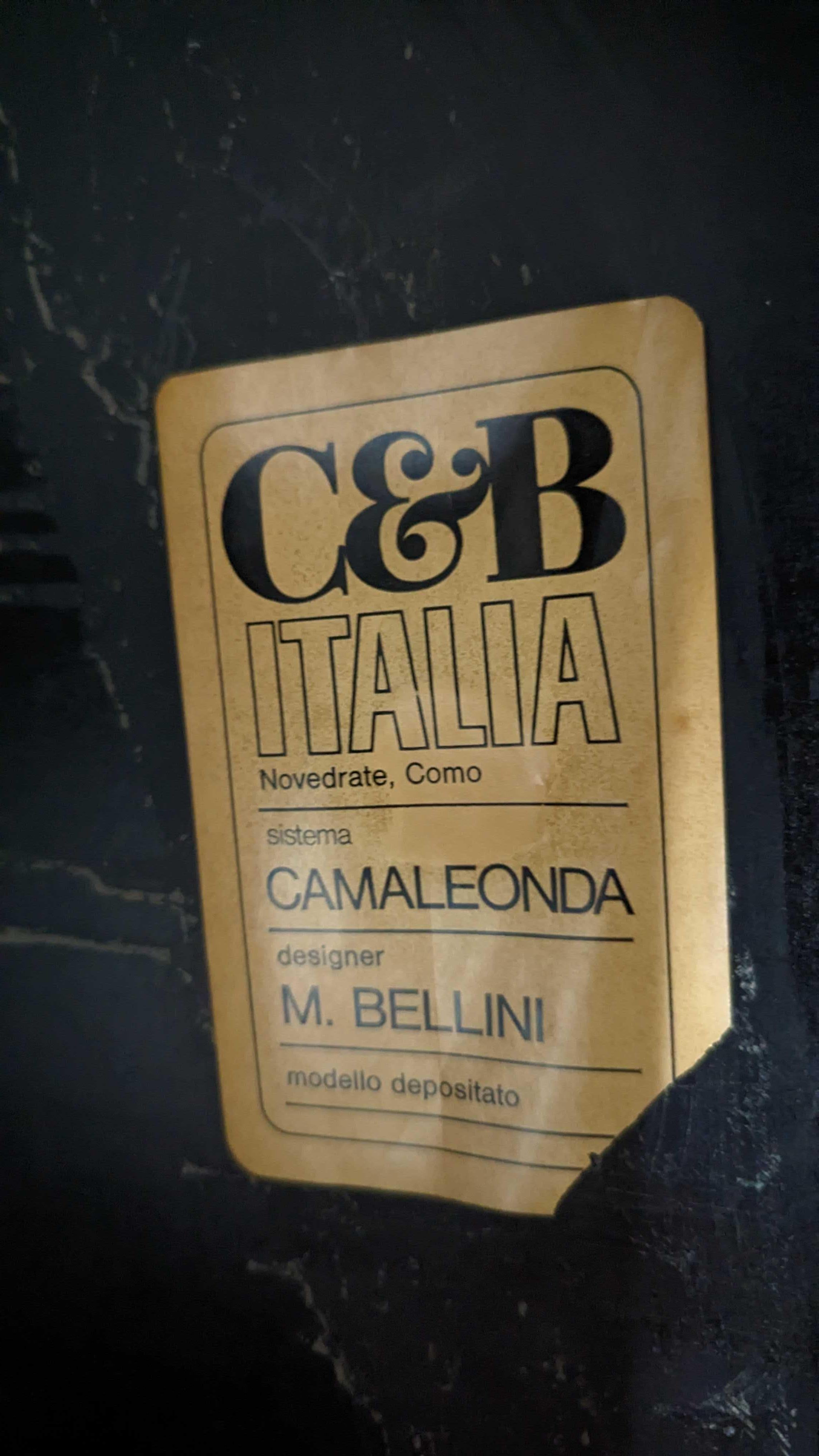 Canapé modulaire « Camaleonda » de Mario Bellini pour C&B Italia, 1970 en vente 7