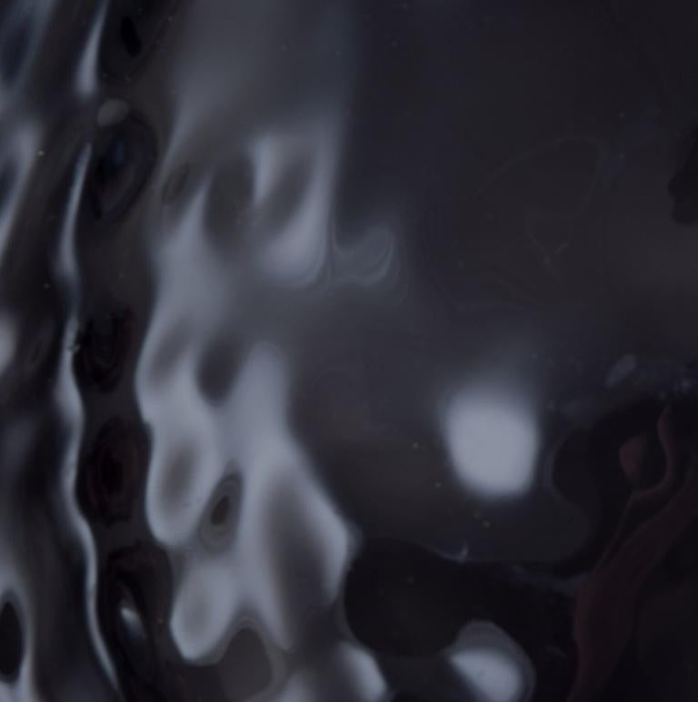 Plastique Mario Bellini pour Kartell. Grand bol « Moon » en plastique couleur fumée en vente