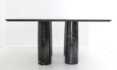Mario Bellini Il Colonnato Black Marble Table
