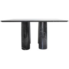 Mario Bellini Il Colonnato Black Marble Table