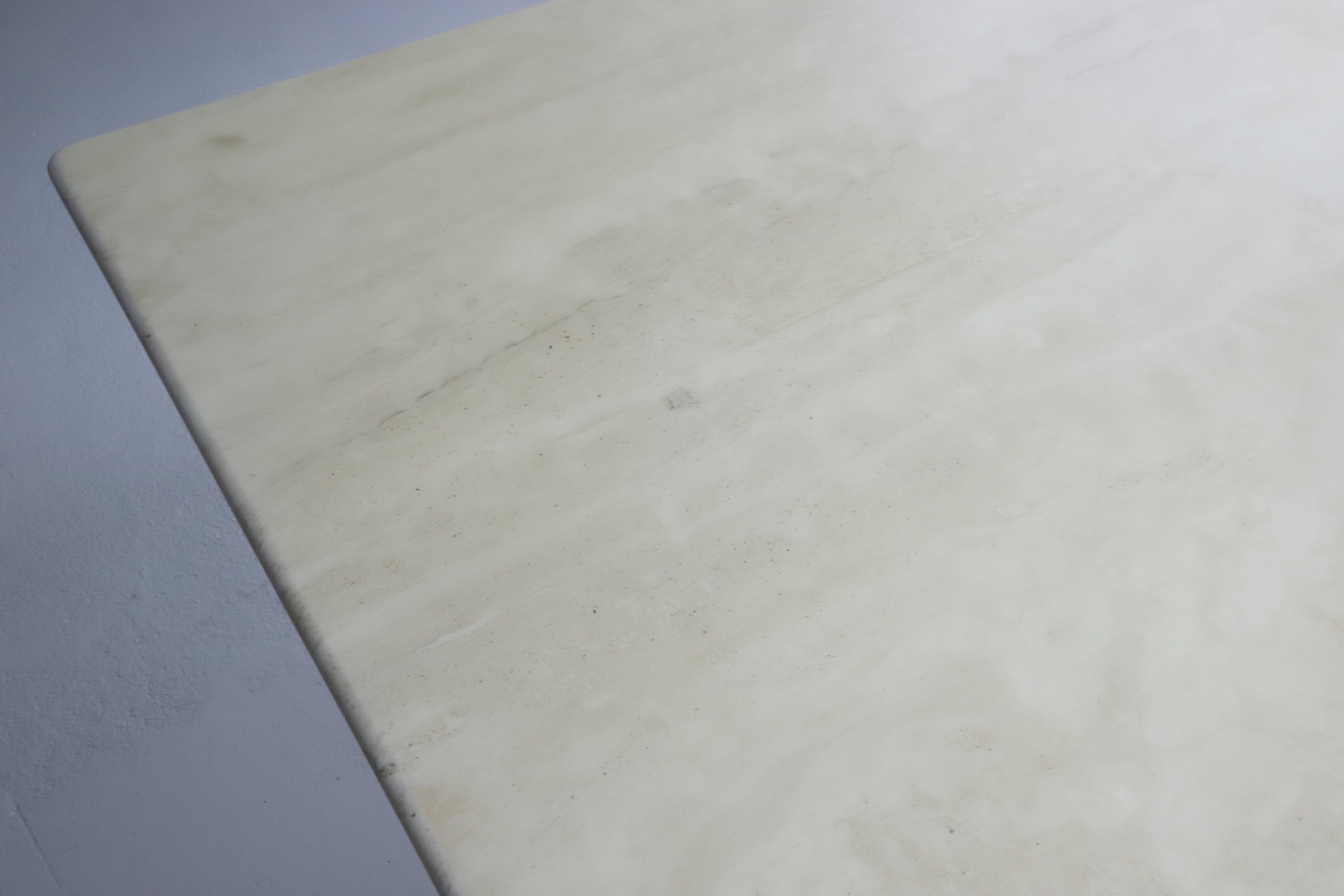 Travertin Table de salle à manger 