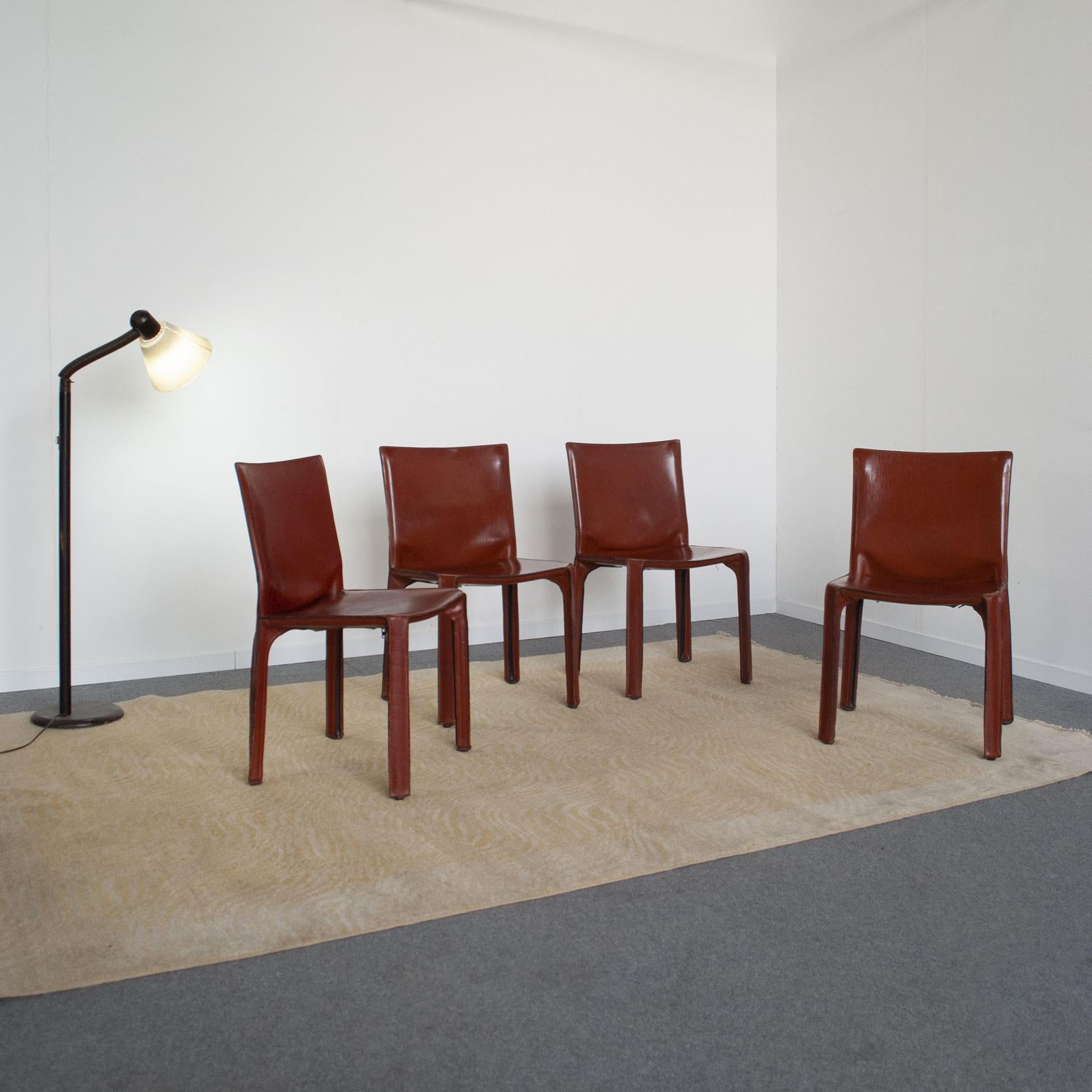 Mario Bellini Italian Mid Century Chairs for Cassina Mid 70's In Good Condition In bari, IT