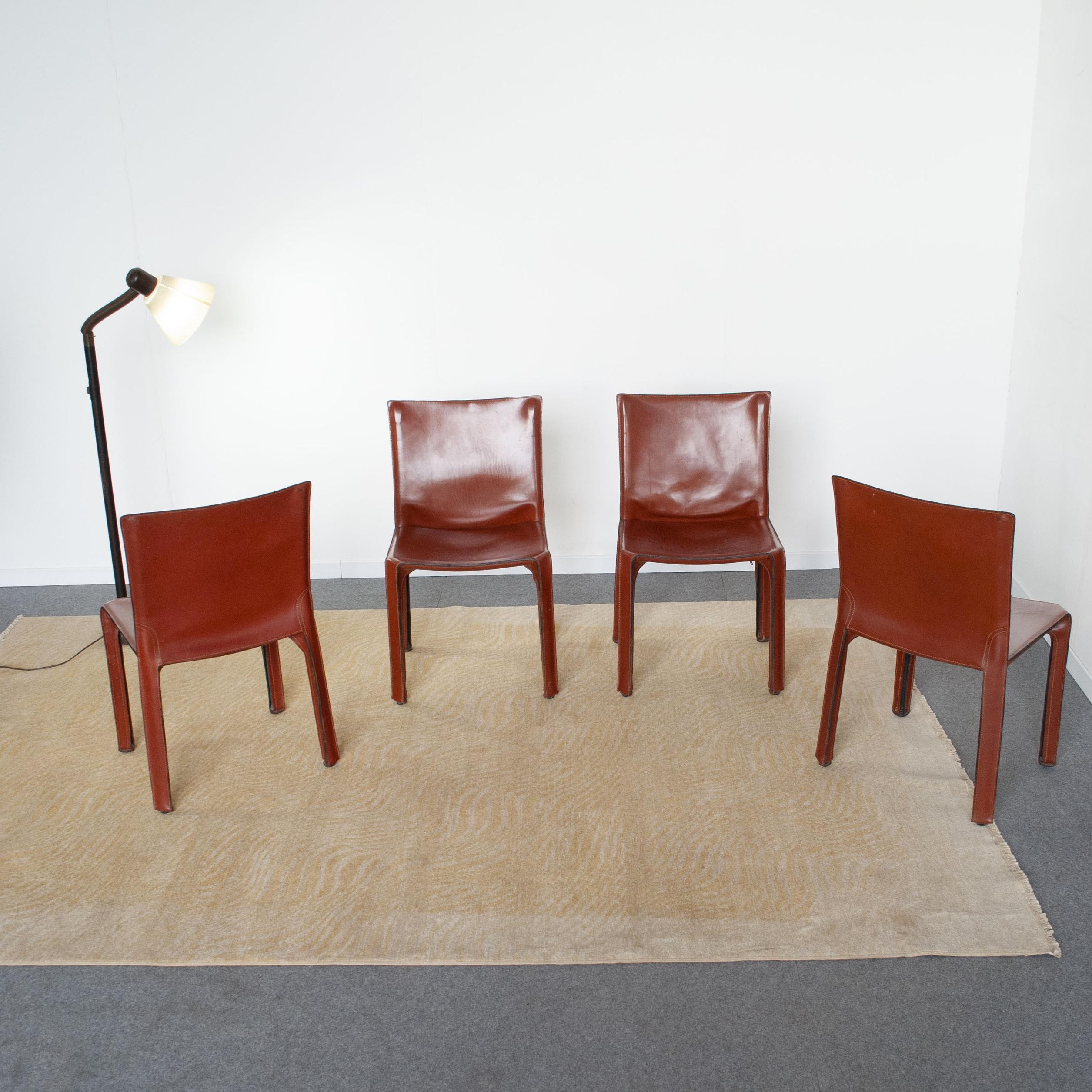 Mario Bellini Italian Mid Century Chairs for Cassina Mid 70's 2