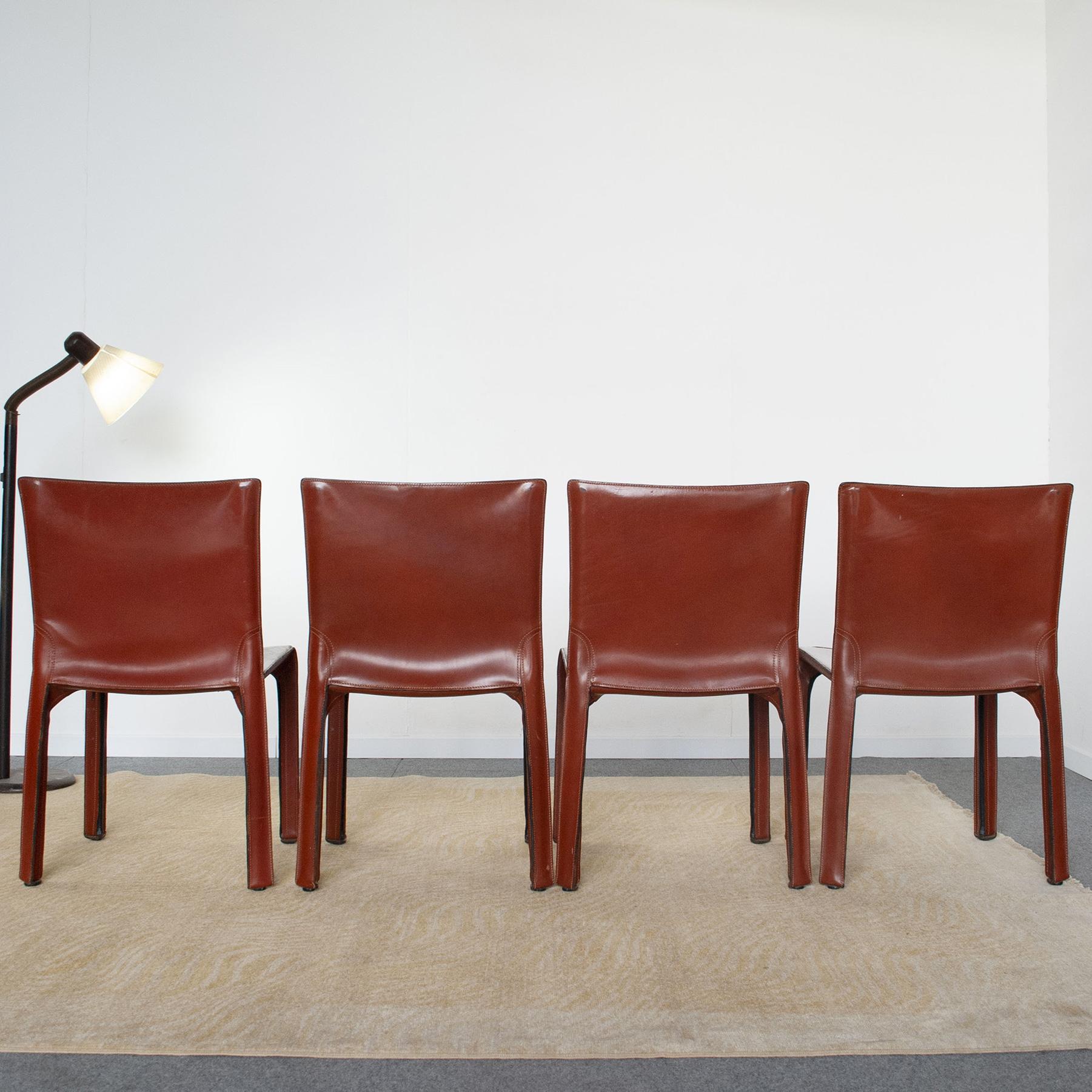 Mario Bellini Italian Mid Century Chairs for Cassina Mid 70's 3