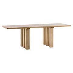 Mario Bellini Table de salle à manger La Basilica en bois de frêne pour Cassina, nouveau