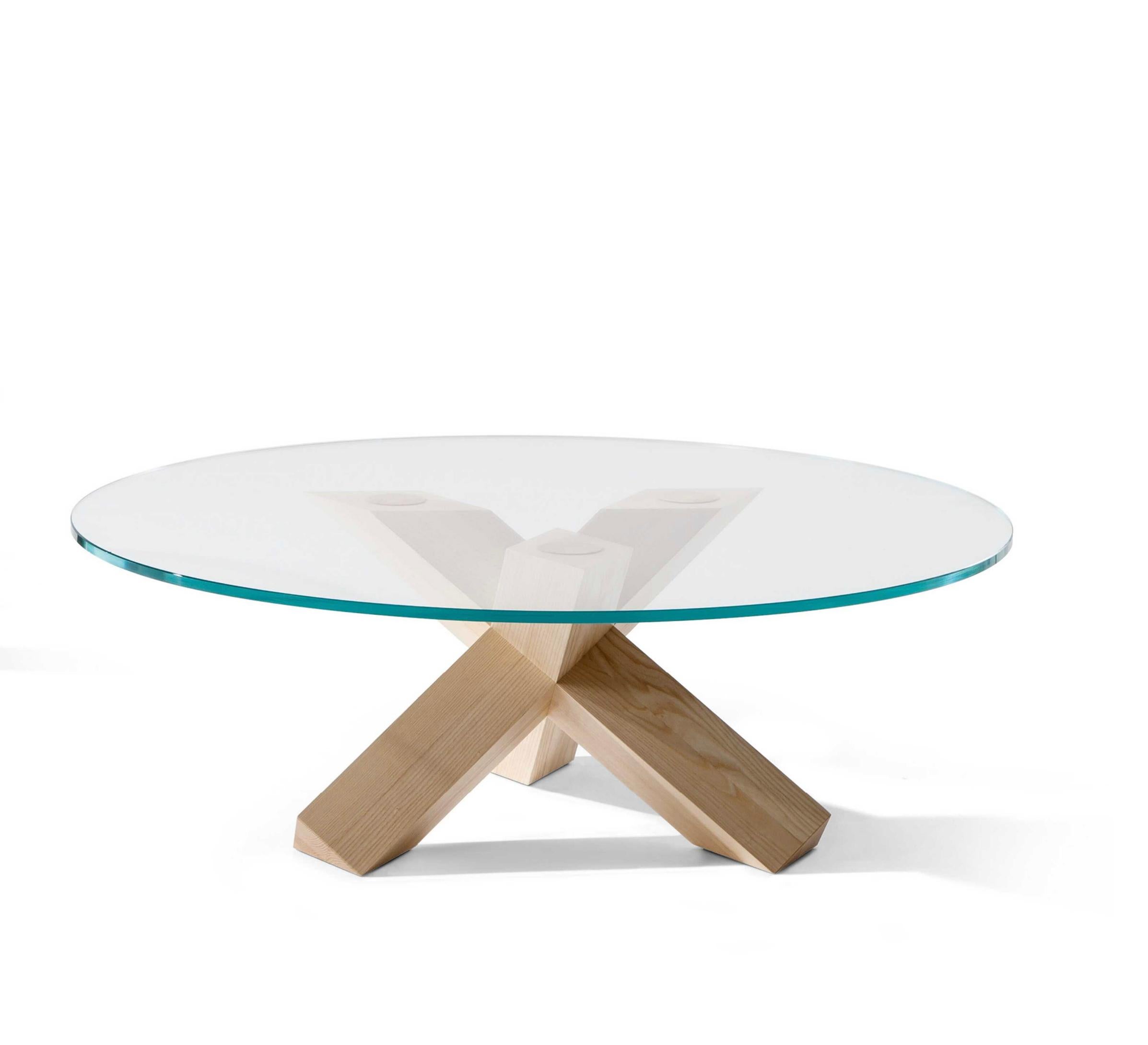 Contemporary Mario Bellini La Rotonda Coffee Table For Cassina For Sale