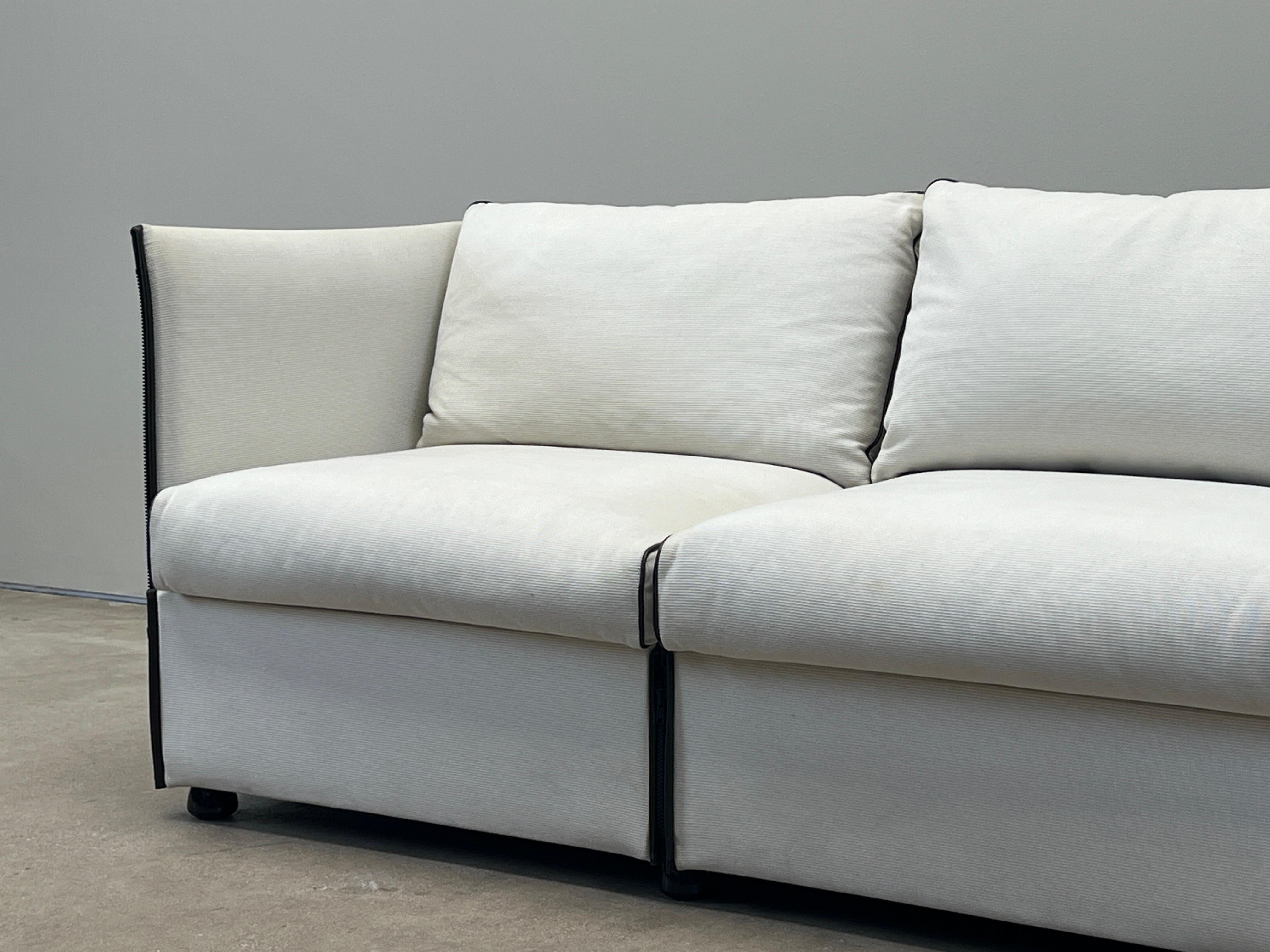 Mario Bellini Landeau-Sofa für Cassina (Ende des 20. Jahrhunderts)