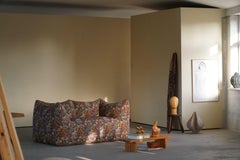 Mario Bellini, 'Le Bambole' 2-Seater Sofa, Original Fabric, Italian Modern, 1972