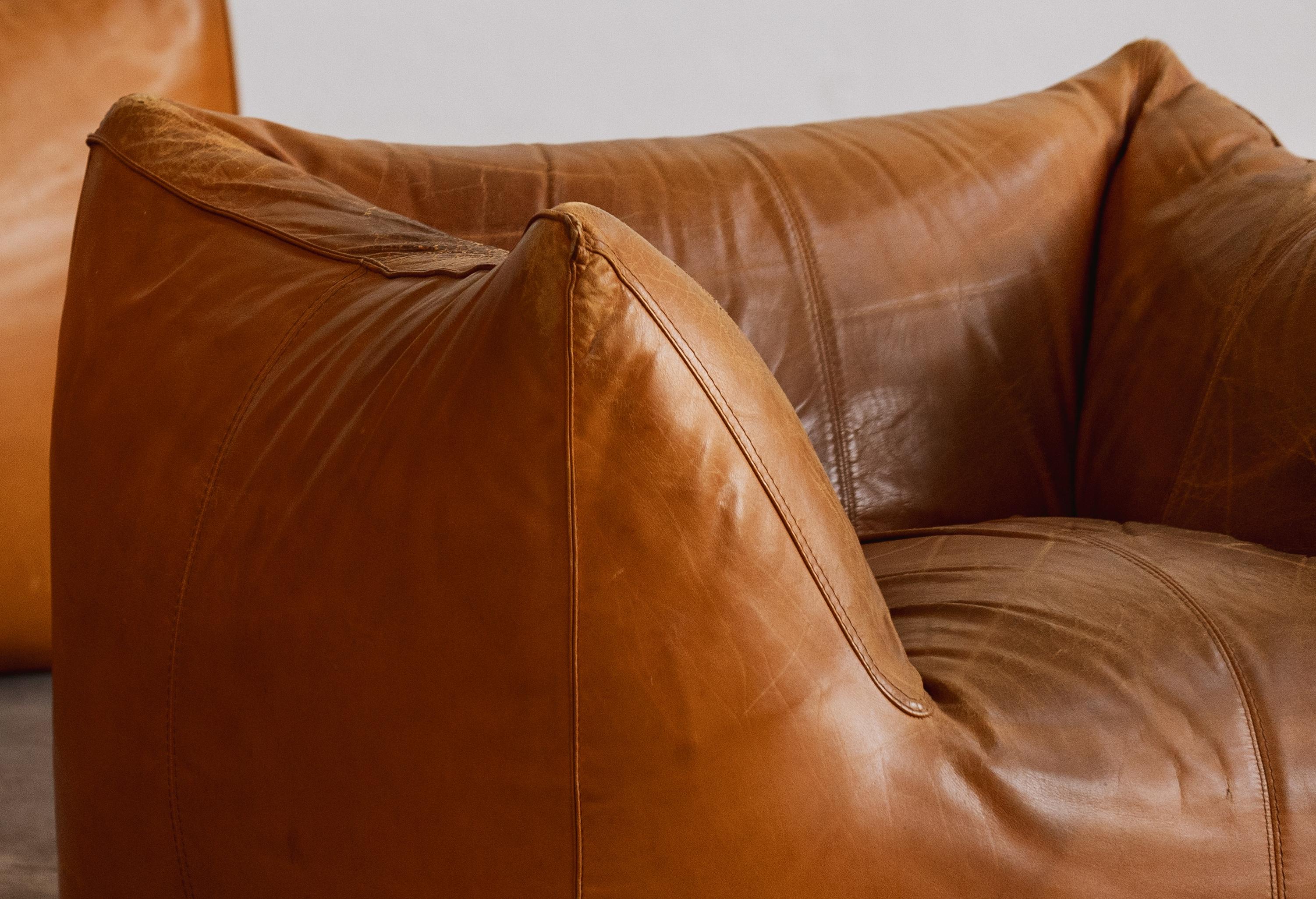 Steel Mario Bellini “Le Bambole” Armchair for B&B Italia, 1971 For Sale
