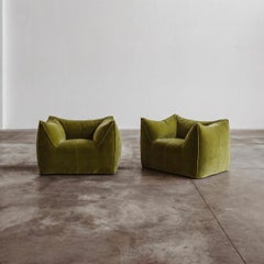 Fauteuils Mario Bellini "Le Bambole" pour B&B Italia, Greene & Greene, 1971, ensemble de 2.