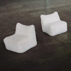 Mario Bellini "Le Bambole" Easy Chairs for B&B Italia, 1971, Set of 2