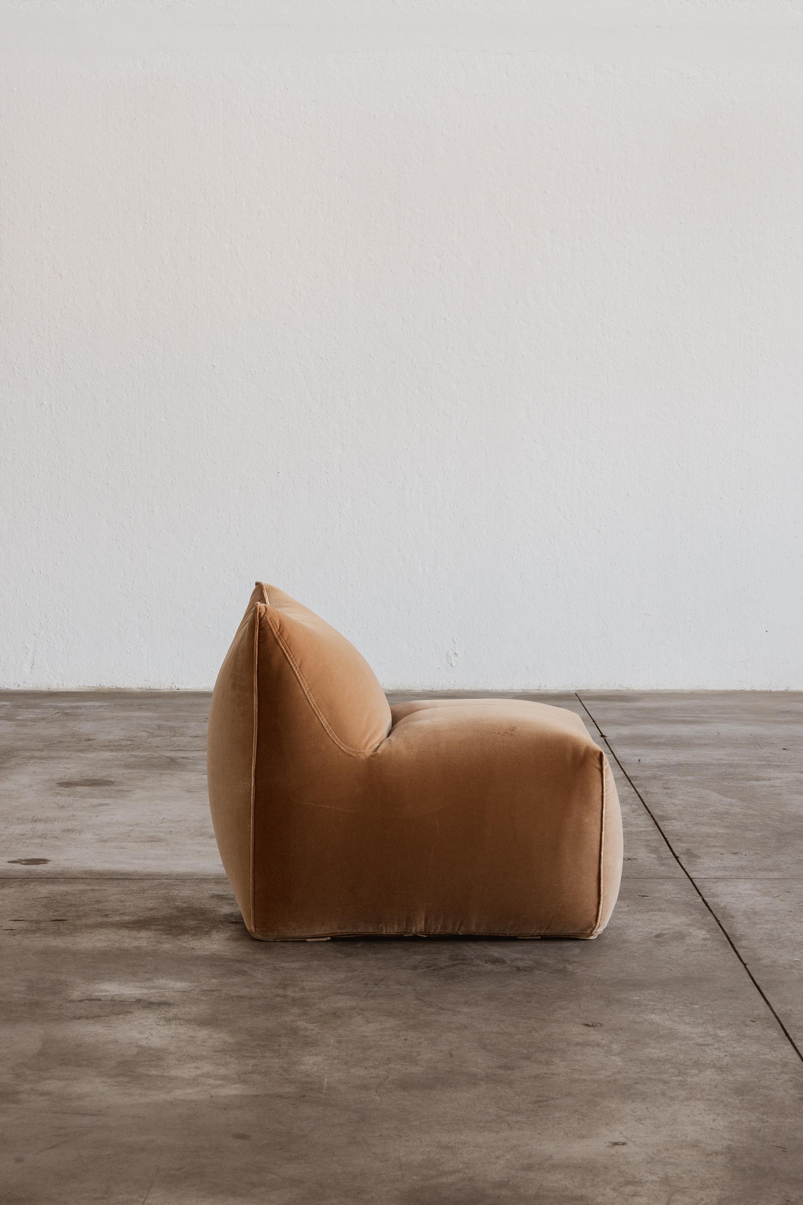 Mario Bellini Le Bambole Easy Chairs für B&B Italia, 1971, 2er-Set im Angebot 1