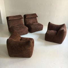 Mario Bellini 'Le Bambole' Group of Four Modular Elements, Italy, 1976