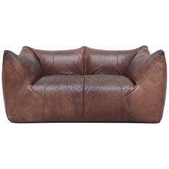 Used Mario Bellini 'Le Bambole' Leather Love Seat