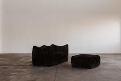 Mario Bellini "Le Bambole" Sofa with Ottoman for B&B Italia, 1971