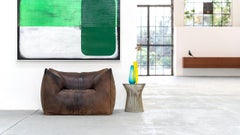 Mario Bellini, Le Bambole Lounge Chair, 1973 for B&B Italia in Neck Leather
