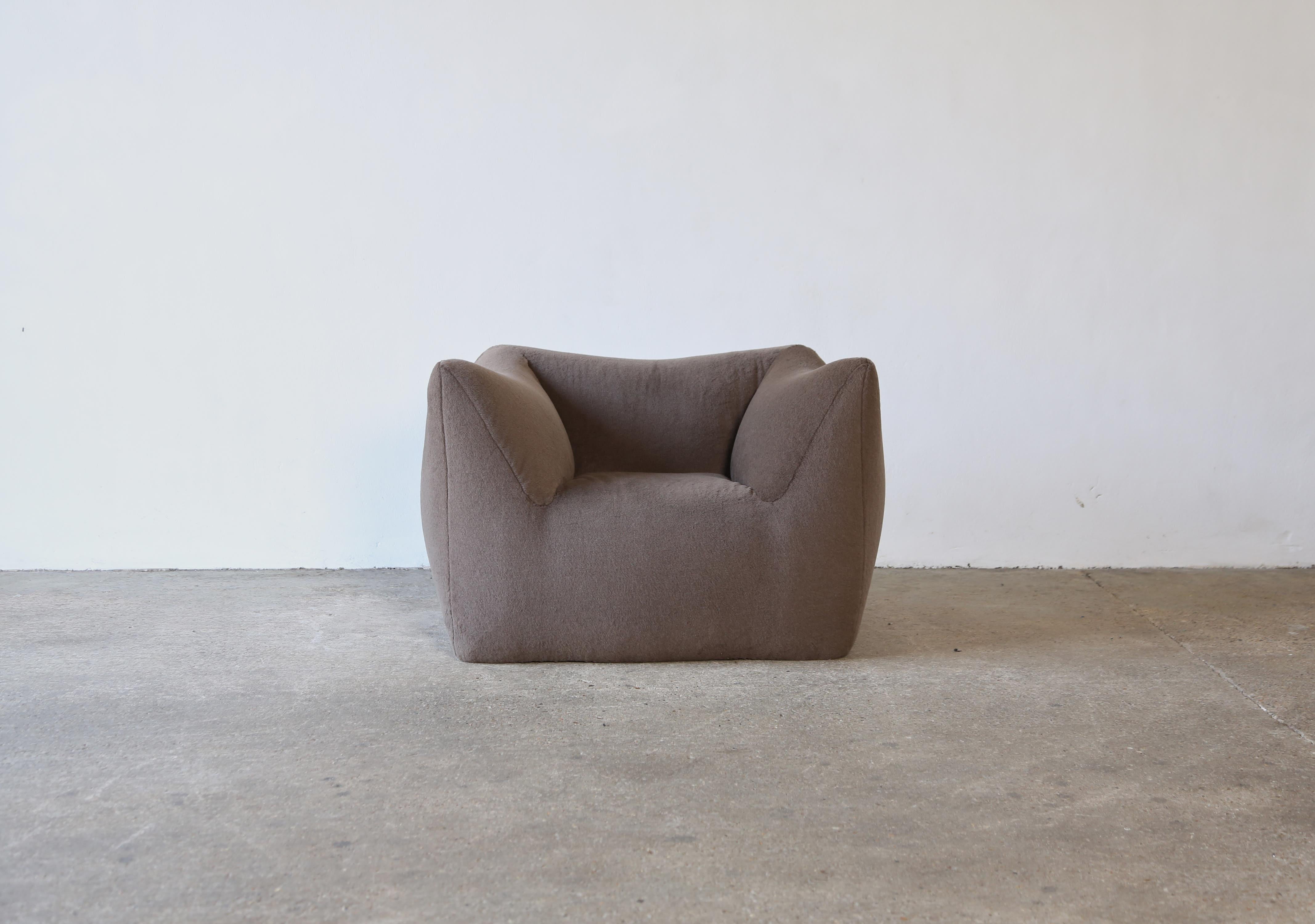 Mid-Century Modern Mario Bellini Le Bambole Lounge Chair, B&B Italia, 1970s For Sale