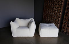 Mario Bellini "Le Bambole" Lounge Chair & Ottoman for B&B Italia