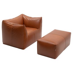 Mario Bellini, Le Bambole Lounge Chair 
Ottoman for B&B Italia