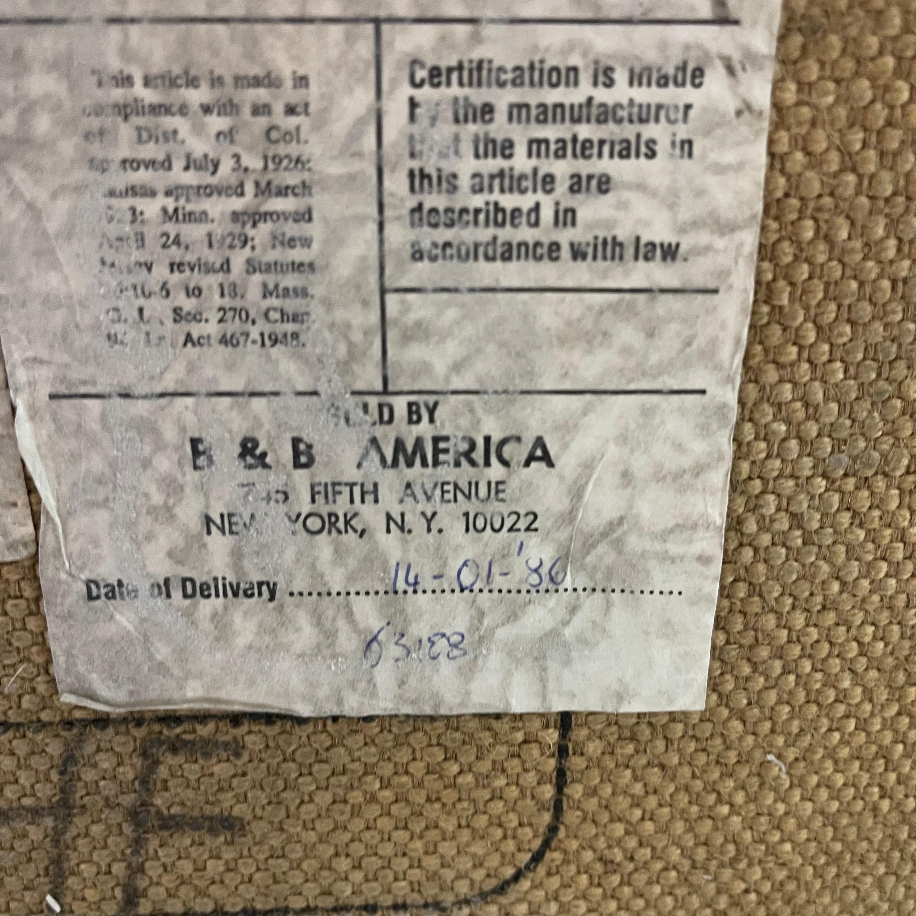 Mario Bellini Le Bambole Sofá de 2 plazas para B&B Italia, Italia 1986 en venta 8