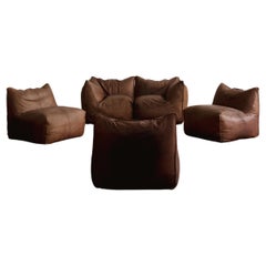 Mario Bellini Le Bambole Modular Set for B&B Italia, Leather, 1971, Set of 5