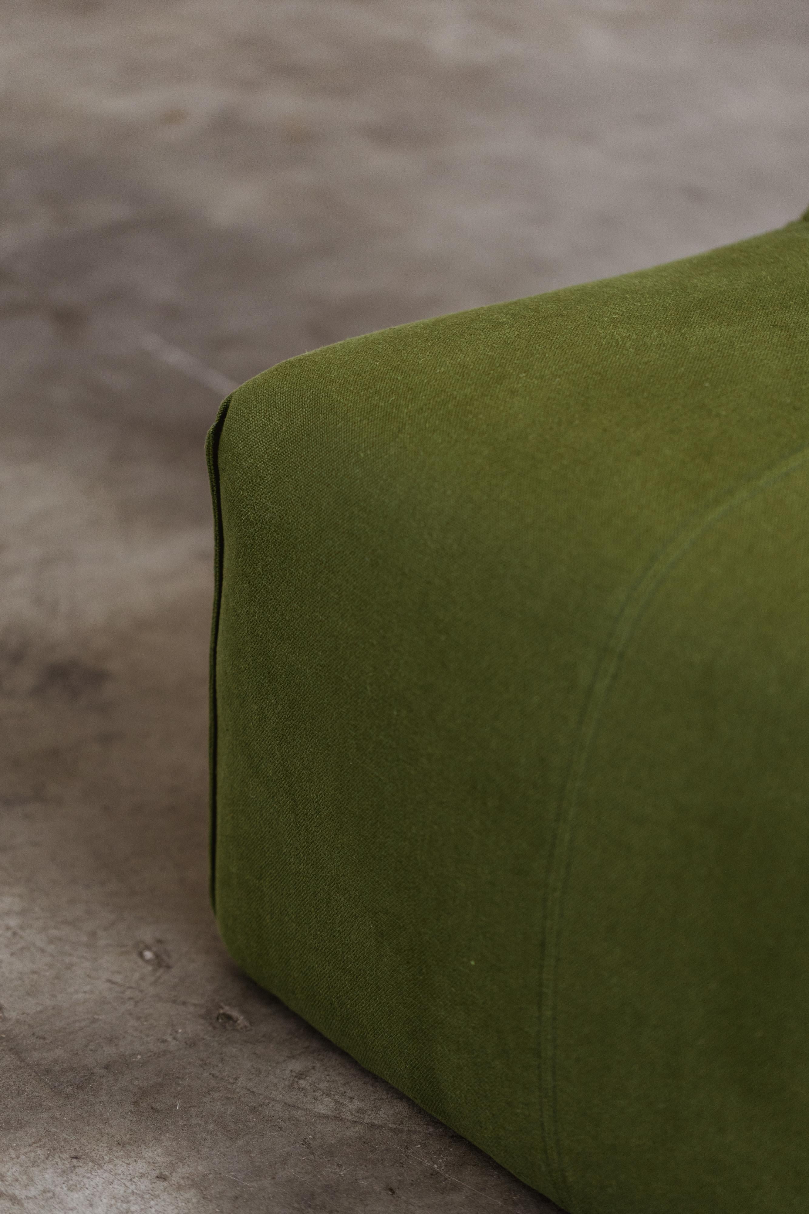 Steel Mario Bellini “Le Bambole” Easy Chair for B&B Italia, 1971 For Sale