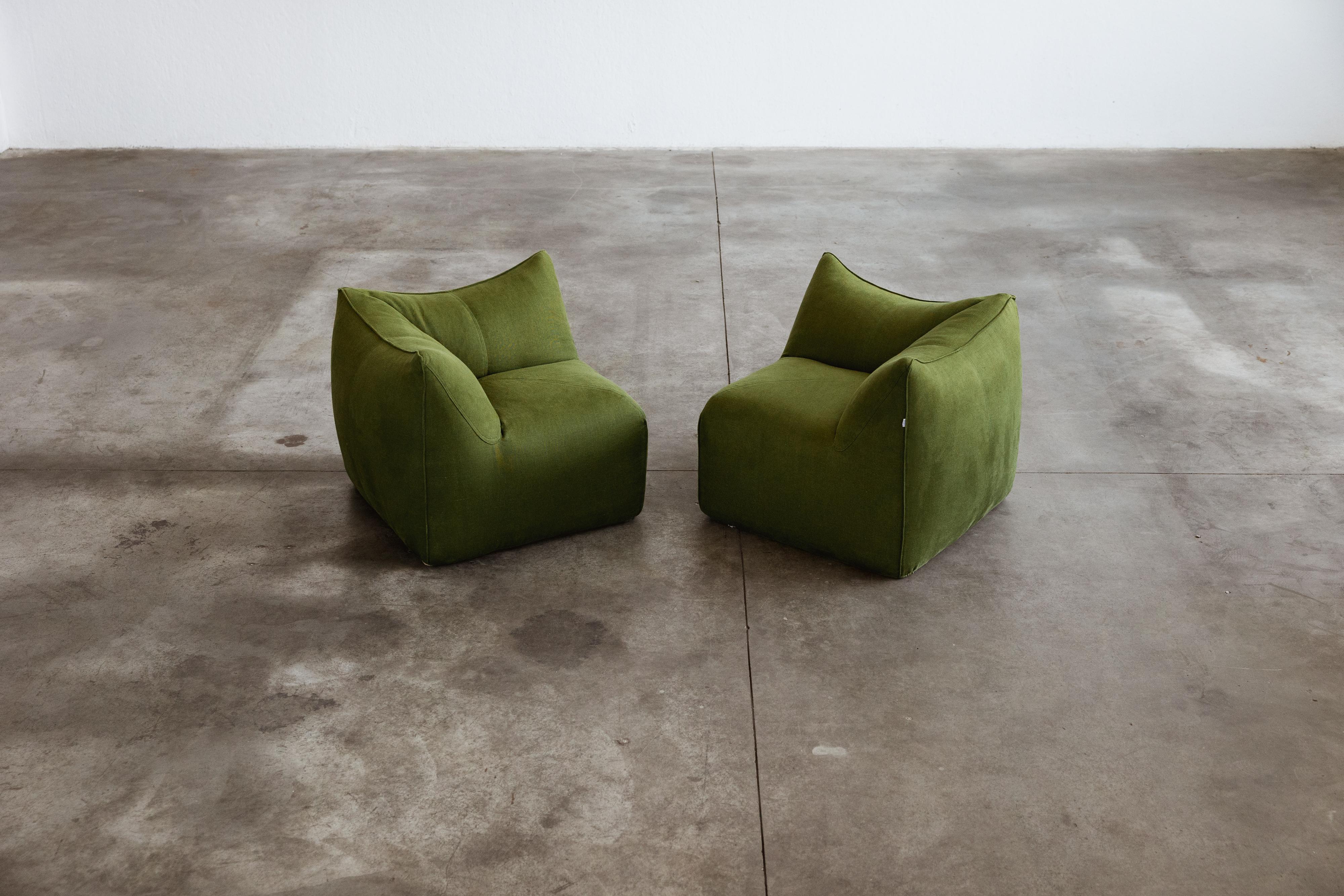 Mario Bellini Le Bambole Modulares Sofa für B&B Italia, 1971, 2er-Set (Italienisch) im Angebot