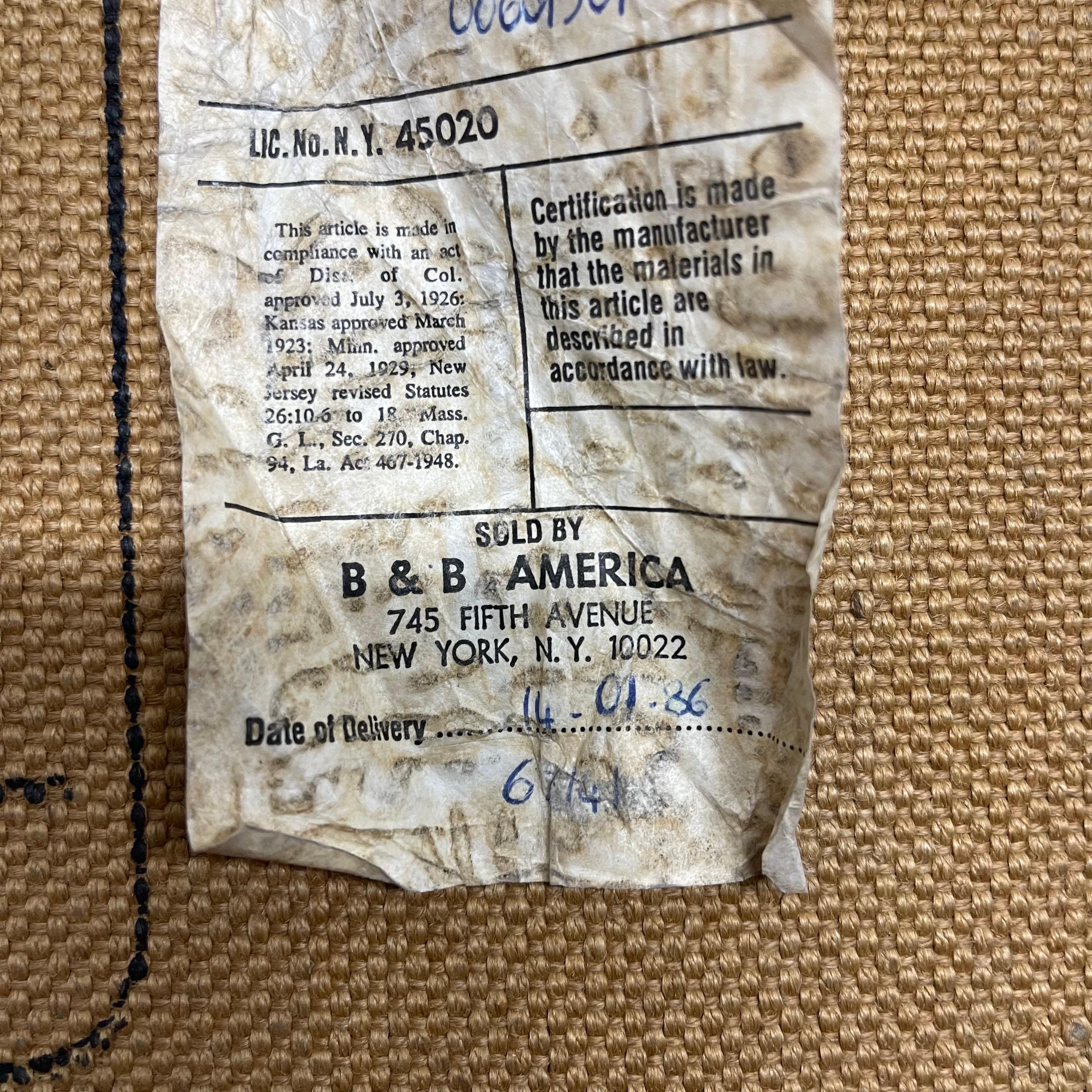 Mario Bellini Ottoman Le Bambole pour B&B Italia, Italie 1986 en vente 11