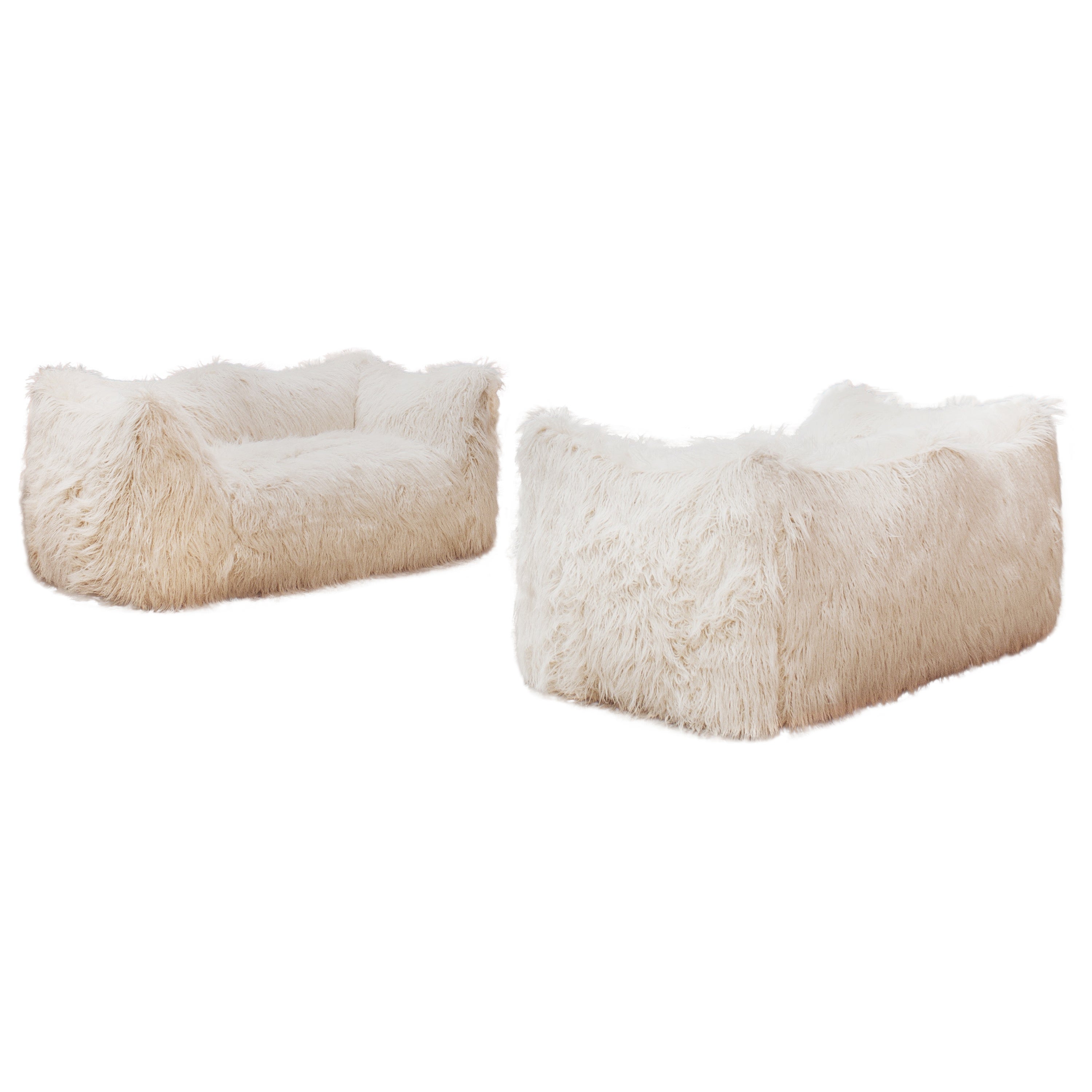 Mario Bellini "Le Bambole" Sofa for B&B Italia, 1971, Set of 2