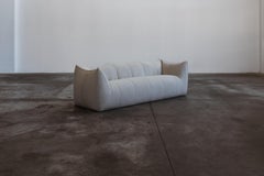 Mario Bellini „Le Bambole“ Sofa für Cassina, elfenbeinfarben Chenille, 1972