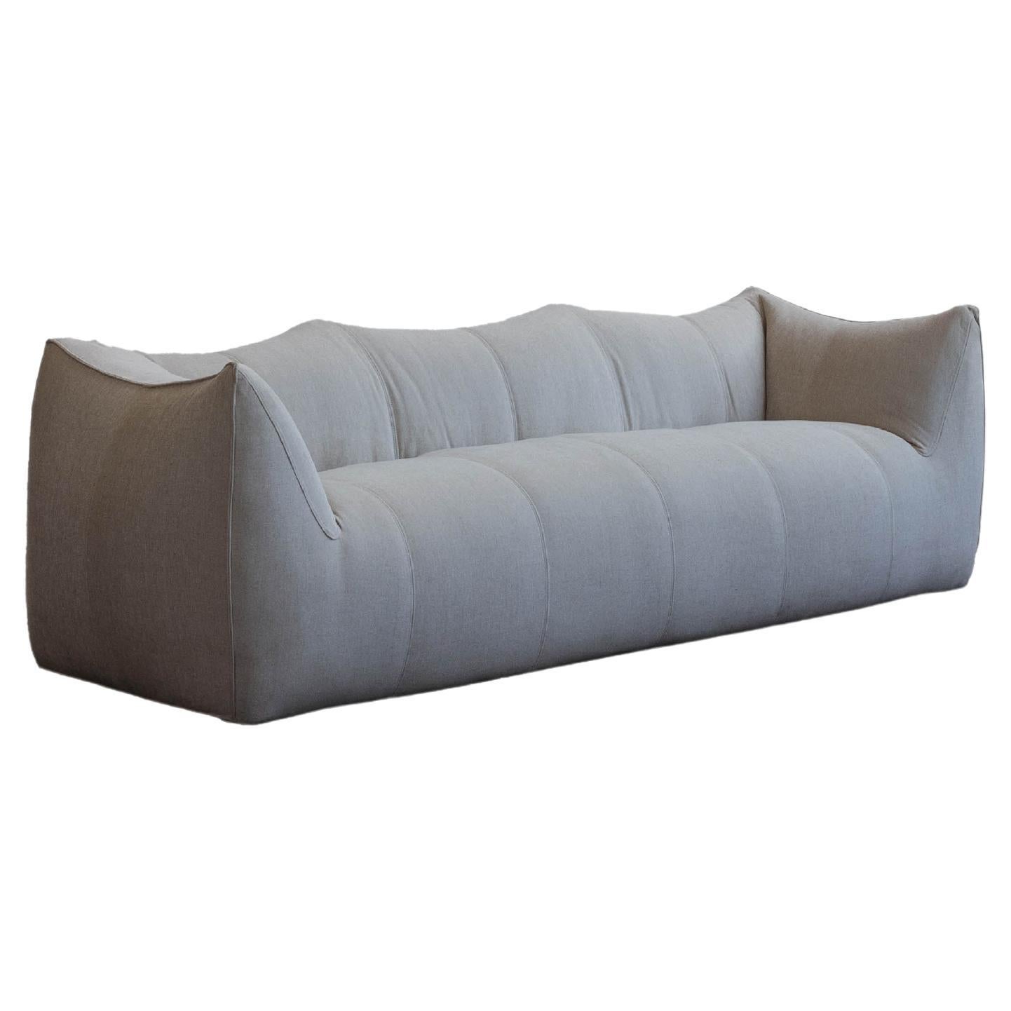 Canapé « Le Bambole » de Mario Bellini pour Cassina, Chenille ivoire, 1972