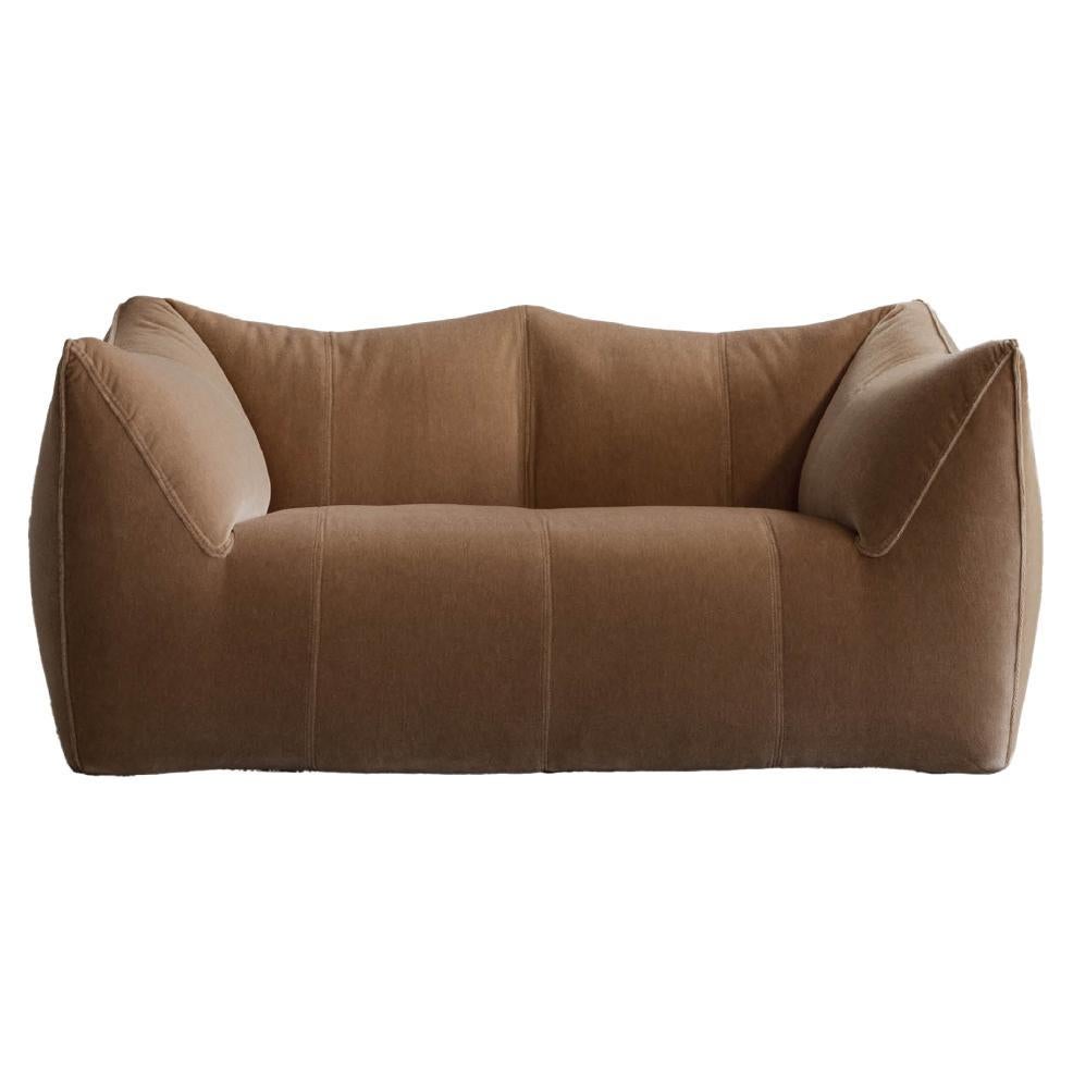 Canapé « Le Bambole » de Mario Bellini pour B&B Italia, velours Mocha Mousse, 1971