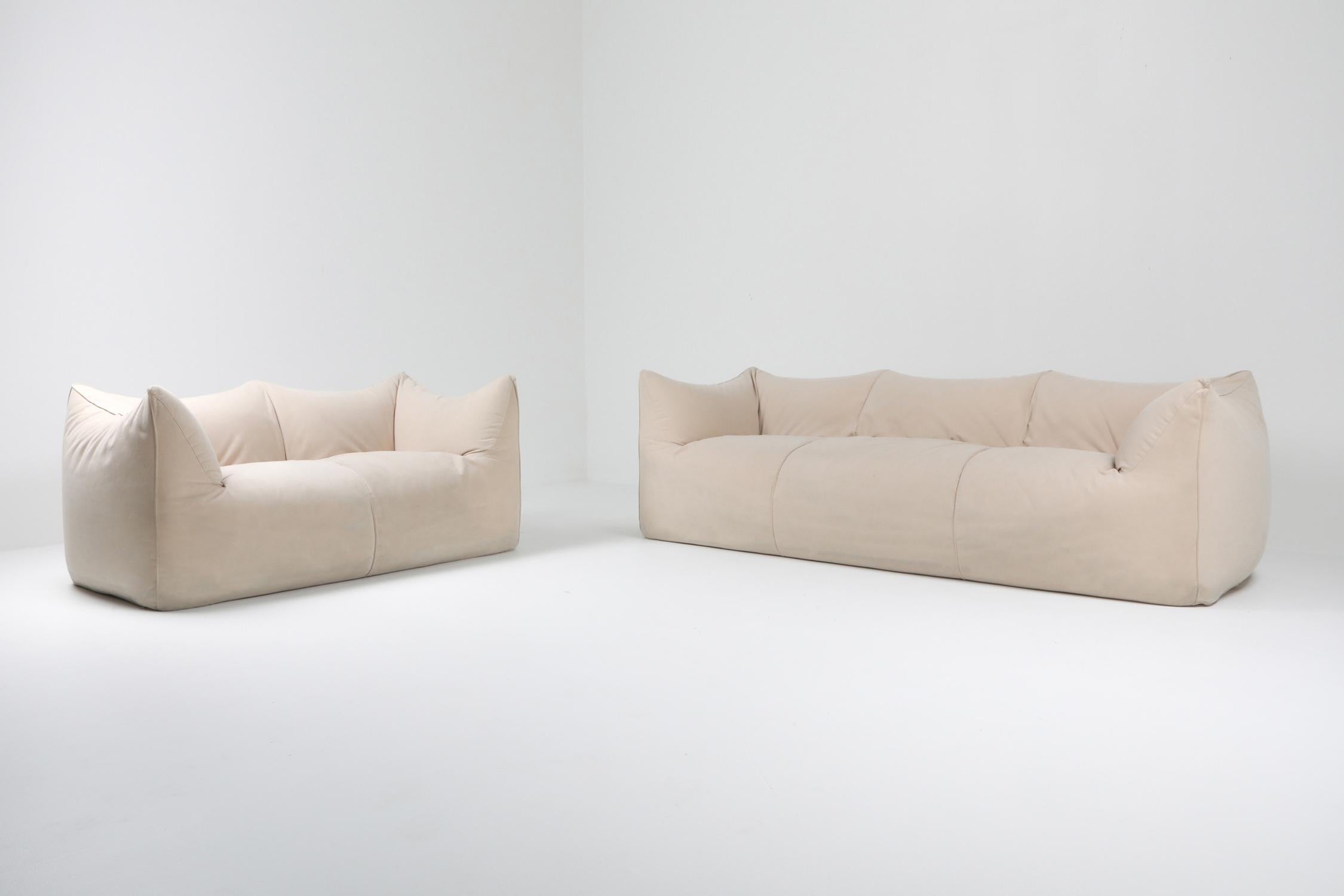 Mario Bellini 'Le Bambole' Sofa set in Alcantara