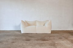 Mario Bellini Le Bambole Sofa, Upholstered in Alpaca, B&B Italia, 1970s