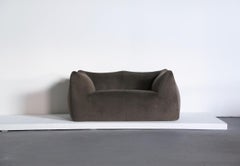 Mario Bellini Le Bambole Sofa, Upholstered in Alpaca, B&B Italia, 1970s
