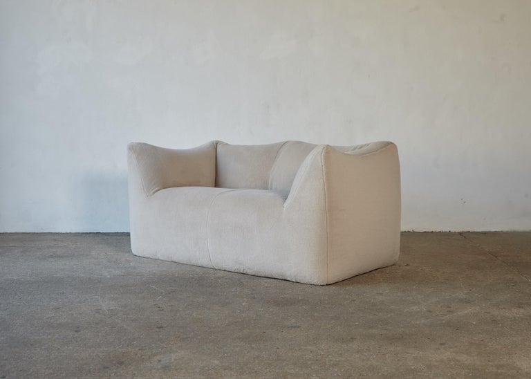 Mario Bellini Le Bambole Sofa, Upholstered in Alpaca, B&B Italia, 1970s In Good Condition For Sale In London, GB