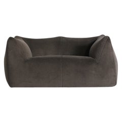 Mario Bellini Le Bambole Sofa, Rivestito in Alpaca, B&B Italia, anni '70