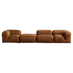 Divano modulare "Le Mura" di Mario Bellini per Cassina, 1972, set di 4 pezzi