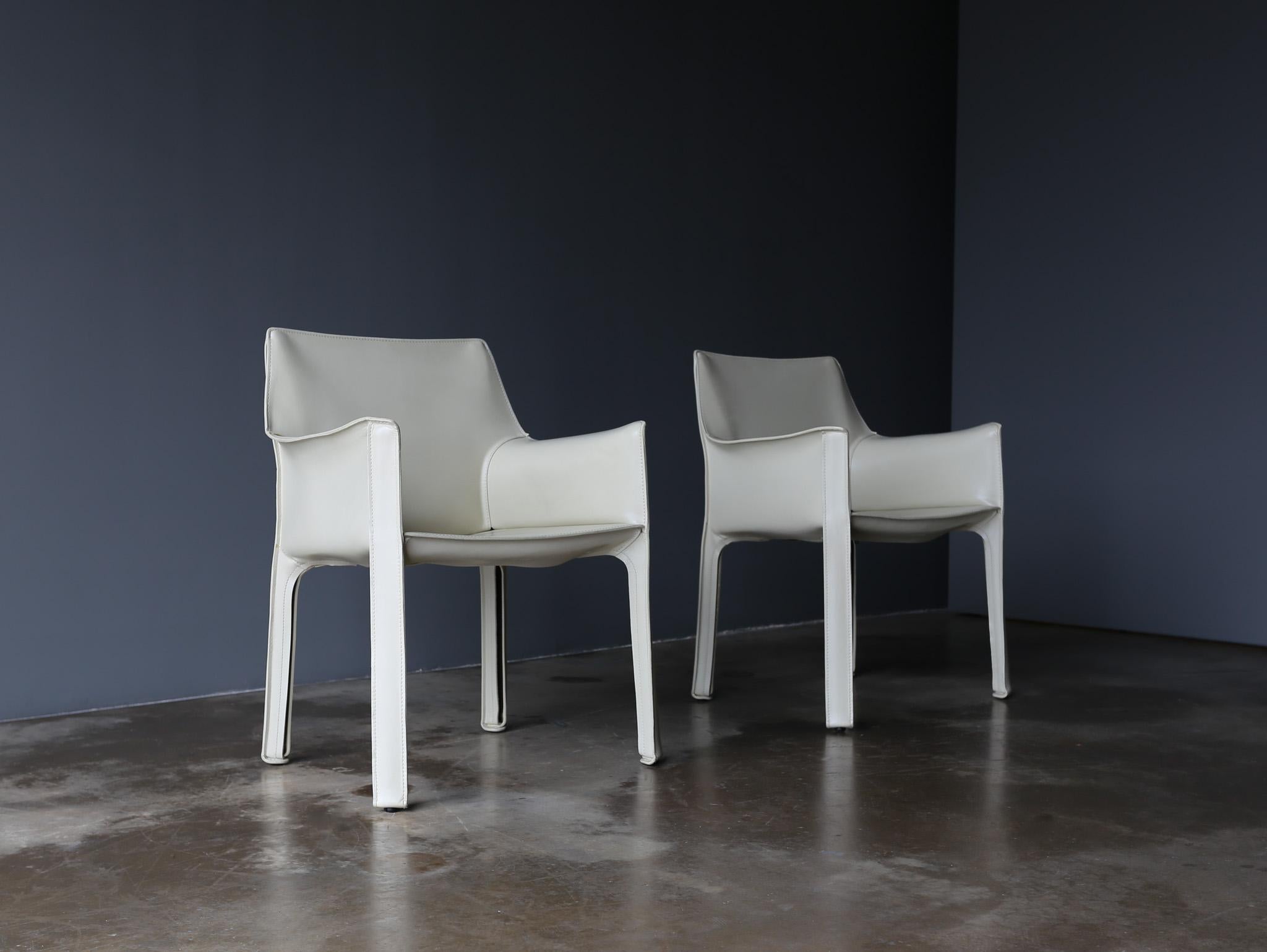 Italian Mario Bellini Leather 