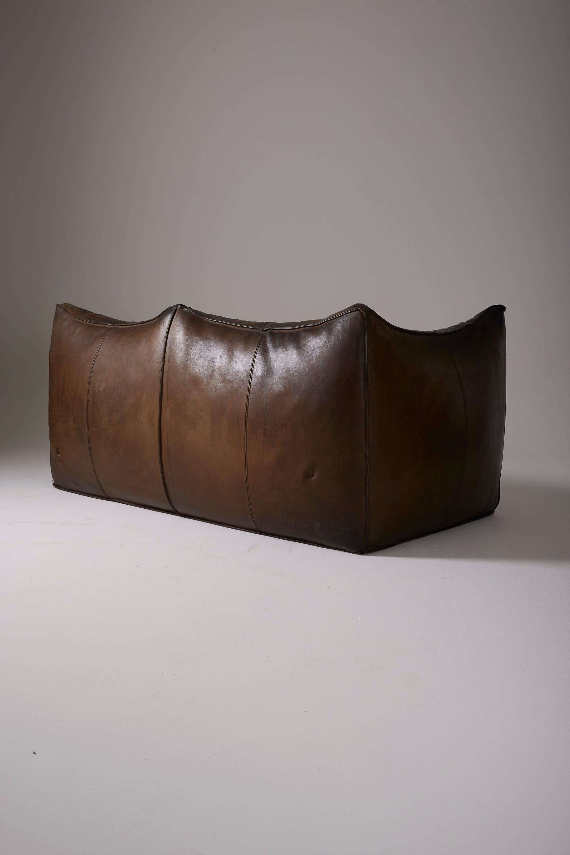 Leder-Sofa „Bambole“ von Mario Bellini im Angebot 9