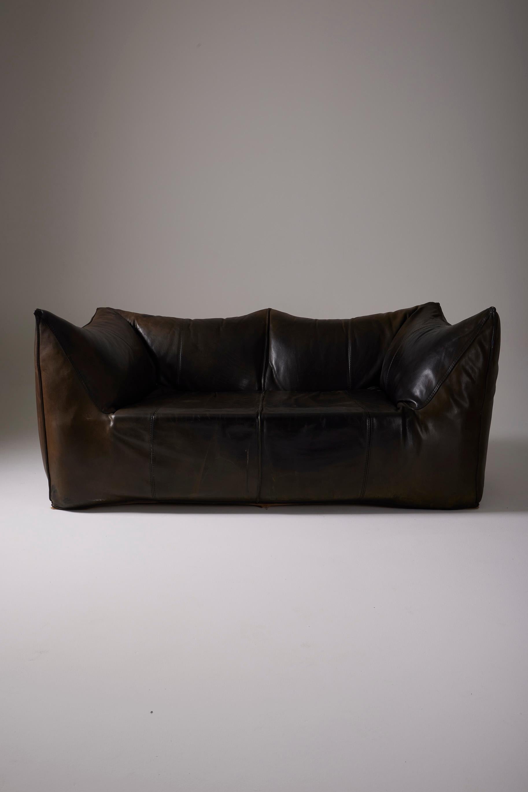 Leder-Sofa „Bambole“ von Mario Bellini im Angebot 3