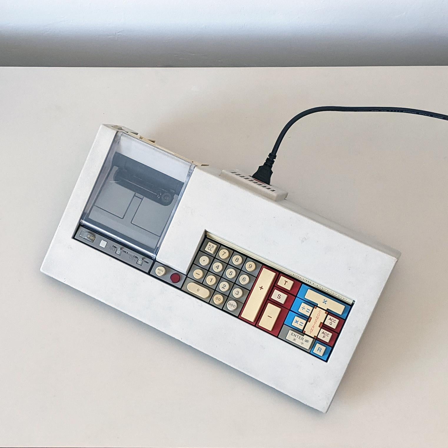 Mario Bellini, LOGOS 50/60 (59) Electronic Printing Calculator for Olivetti 1972 1