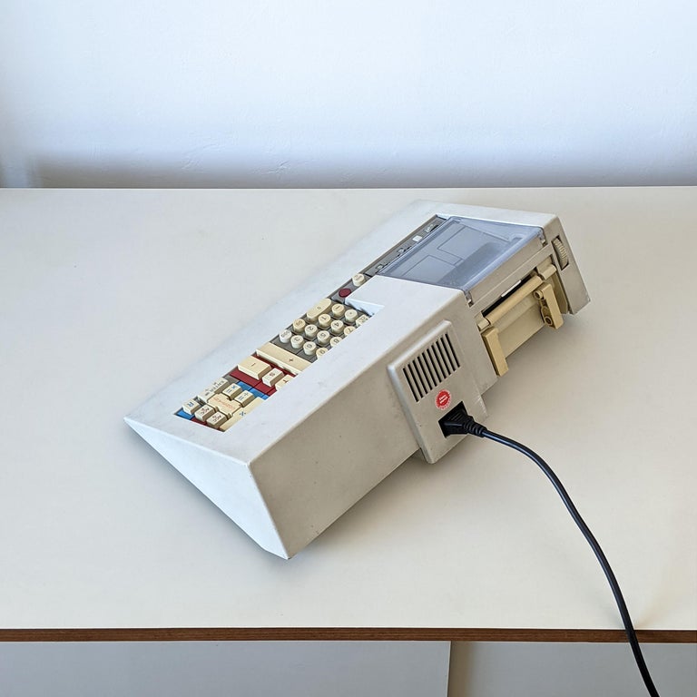 Mario Bellini, LOGOS 50/60 (59) Electronic Printing Calculator for Olivetti 1972 For Sale 5