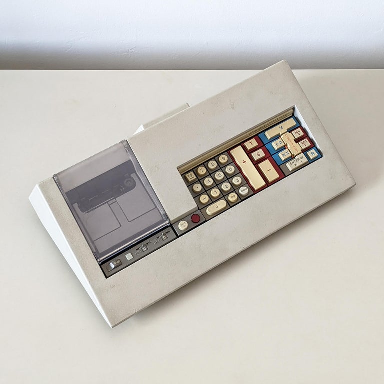 Italian Mario Bellini, LOGOS 50/60 (59) Electronic Printing Calculator for Olivetti 1972 For Sale