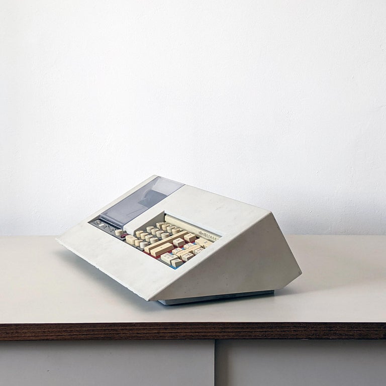 Plastic Mario Bellini, LOGOS 50/60 (59) Electronic Printing Calculator for Olivetti 1972 For Sale