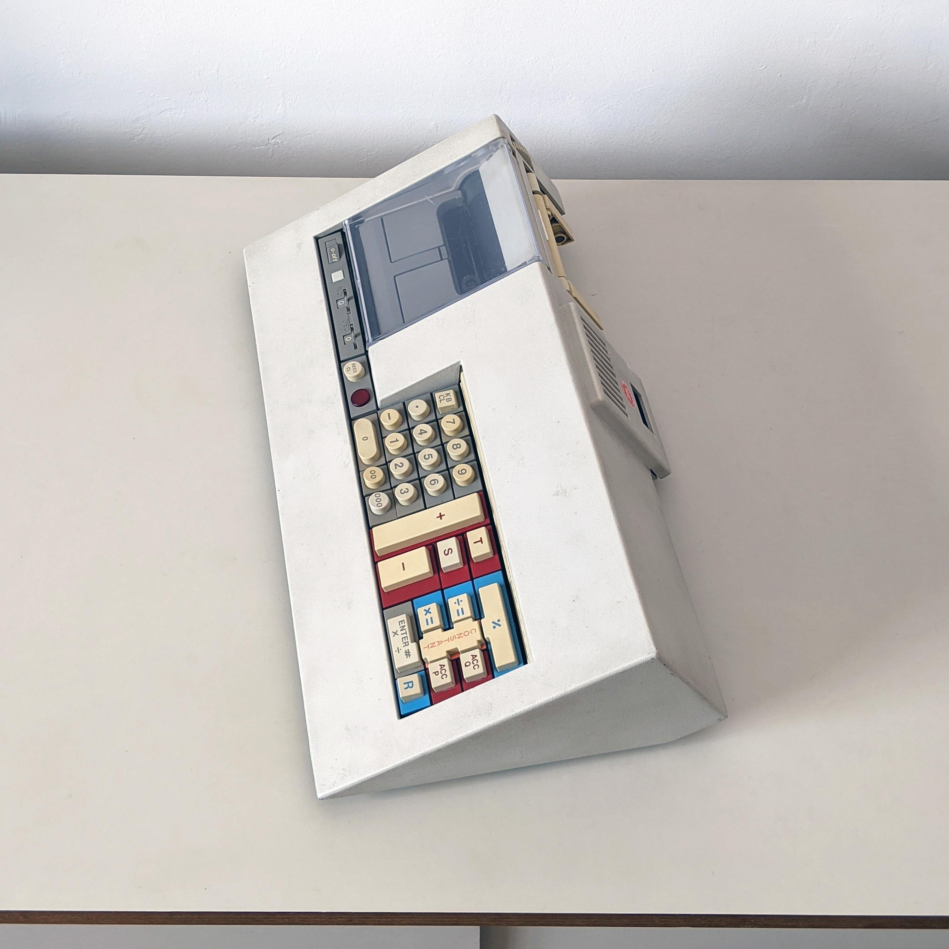 Late 20th Century Mario Bellini, LOGOS 50/60 (59) Electronic Printing Calculator for Olivetti 1972